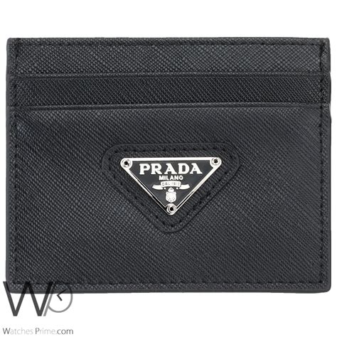 mens prada cardholder|Prada long wallet men.